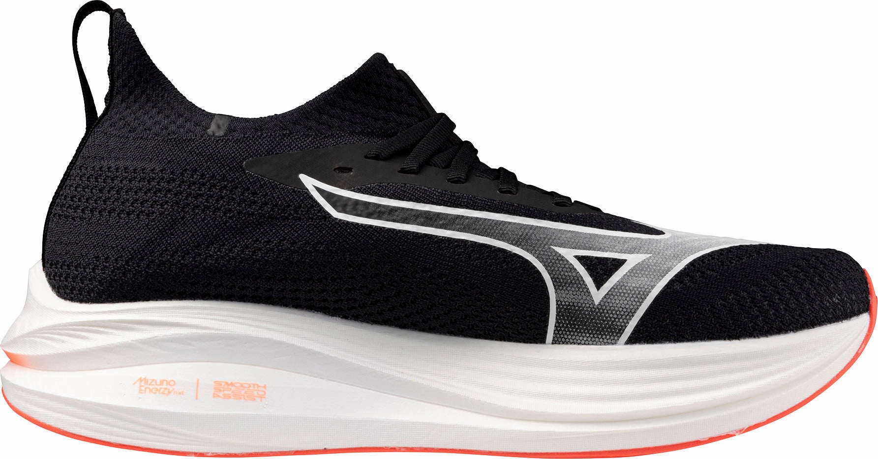 Mizuno Neo Zen Mens Running Shoes - Black Stability Training Sneakers