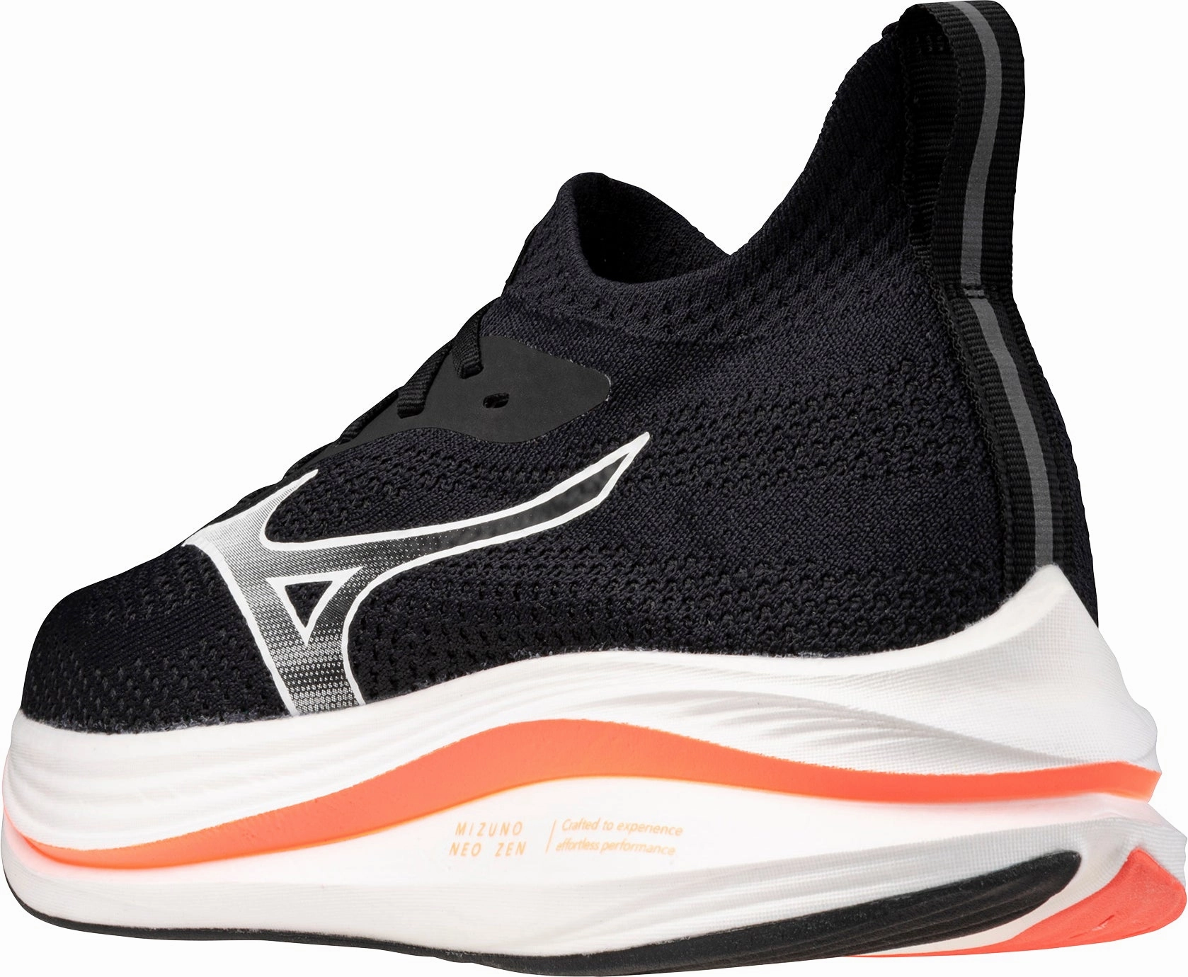 Mizuno Neo Zen Mens Running Shoes - Black Stability Training Sneakers