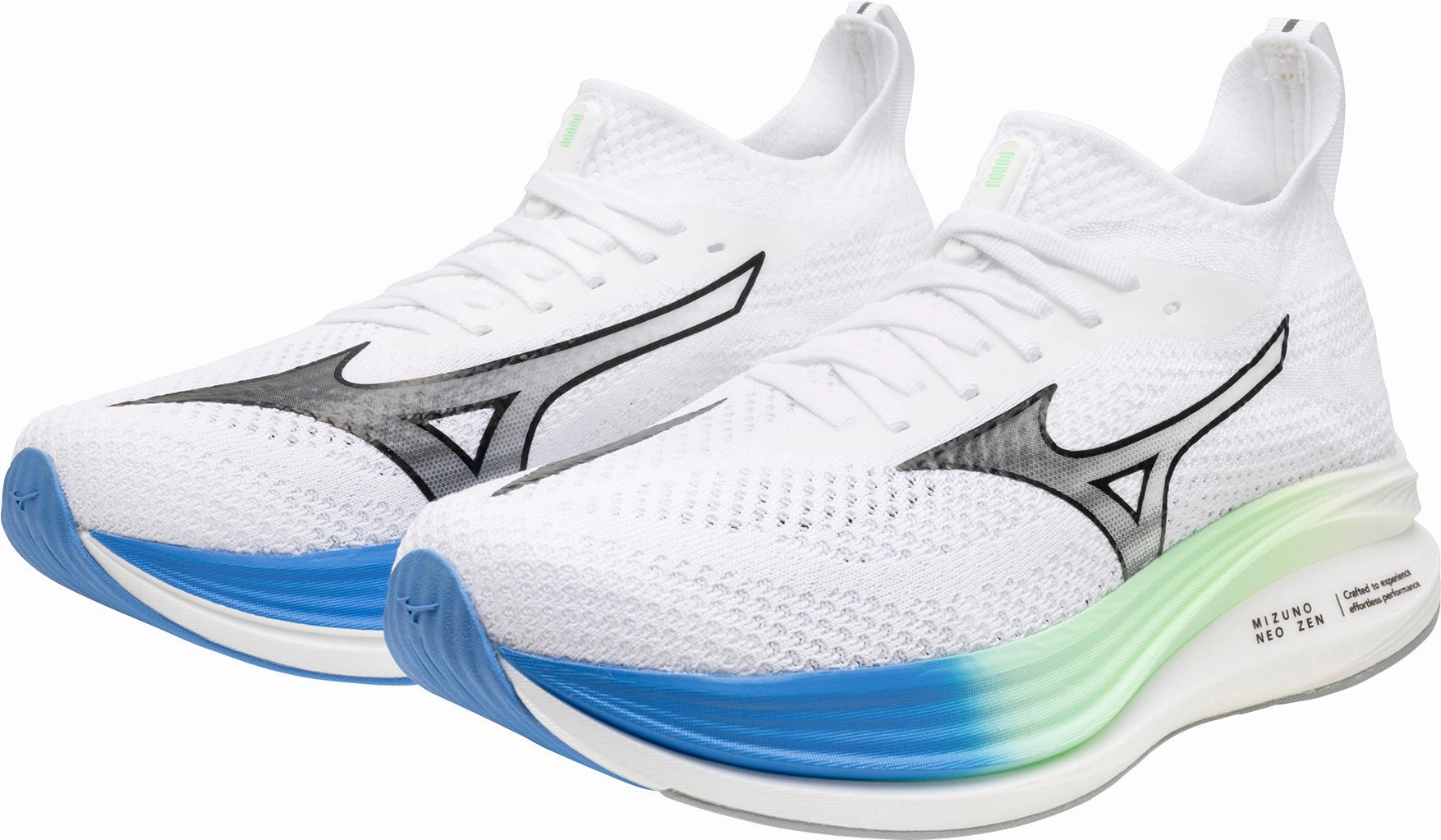 Mizuno Neo Zen Mens Running Shoes - White Performance Sneakers