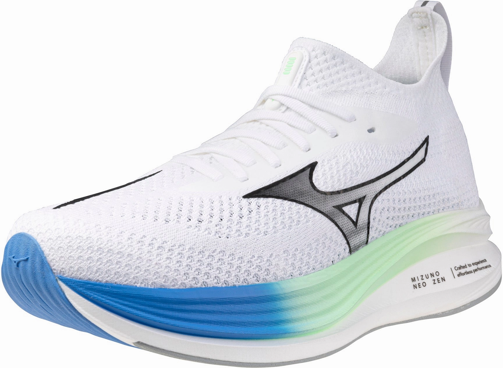 Mizuno Neo Zen Mens Running Shoes - White Performance Sneakers