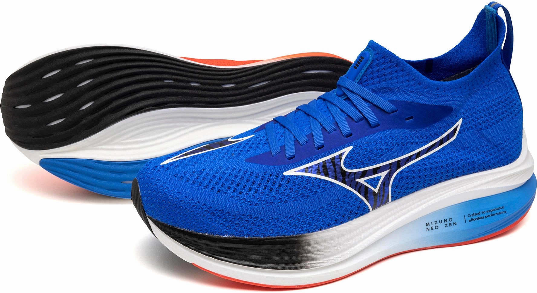 Mizuno Neo Zen Running Shoes - Blue Stability Training Sneakers