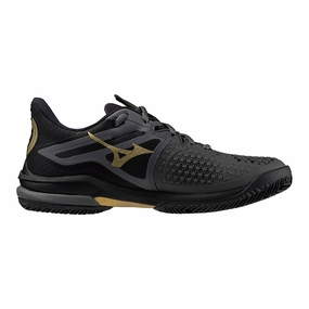 Mizuno Wave Exceed Tour 6 CC 10th (Iron Gate/Gold/Black) Mizuno padel shoes