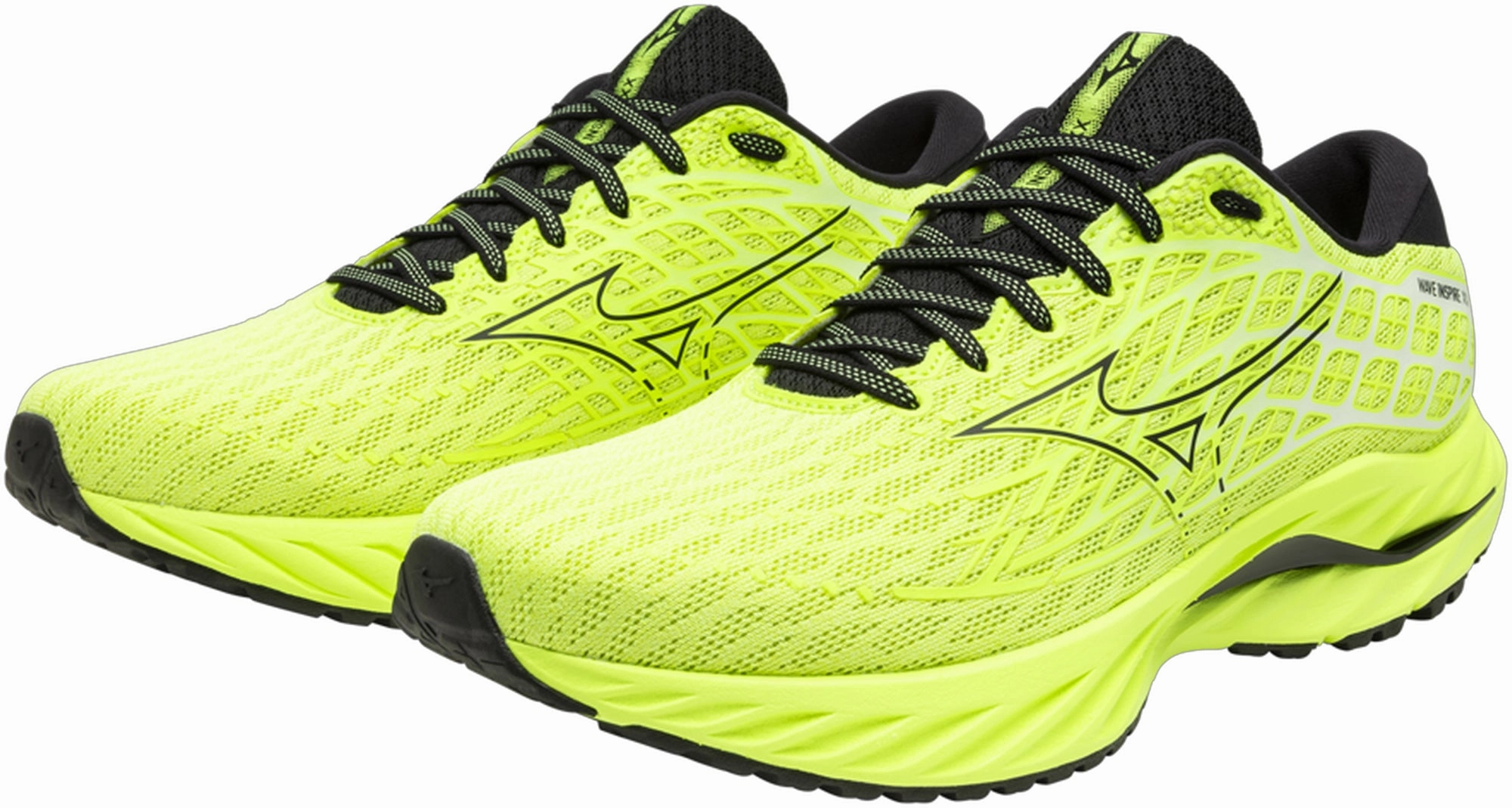Mizuno Wave Inspire 20 Mens Running Shoes - Green Performance Sneakers