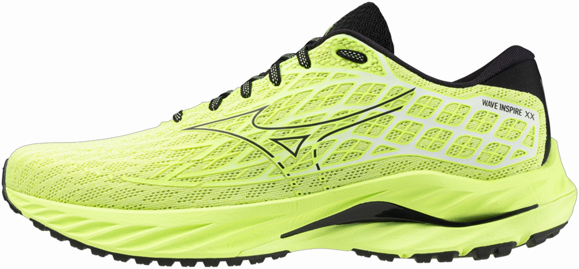 Mizuno Wave Inspire 20 Mens Running Shoes - Green Mizuno performance sneakers for training
