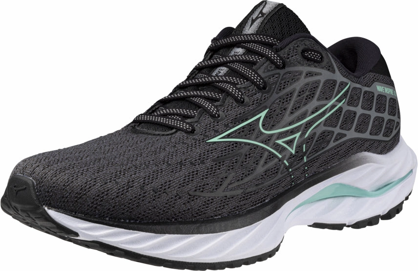 Mizuno Wave Inspire 20 Womens Running Shoes - Grey Advanced Sport Runners