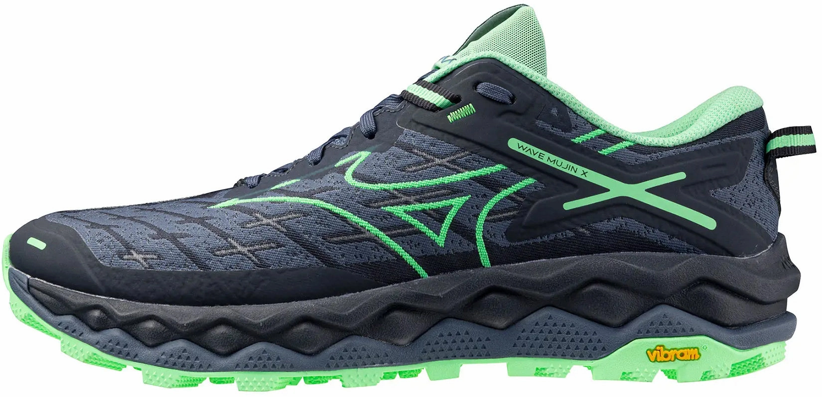 Mizuno Wave Mujin 10 Mens Trail Running Shoes - Blue Mizuno footwear designs