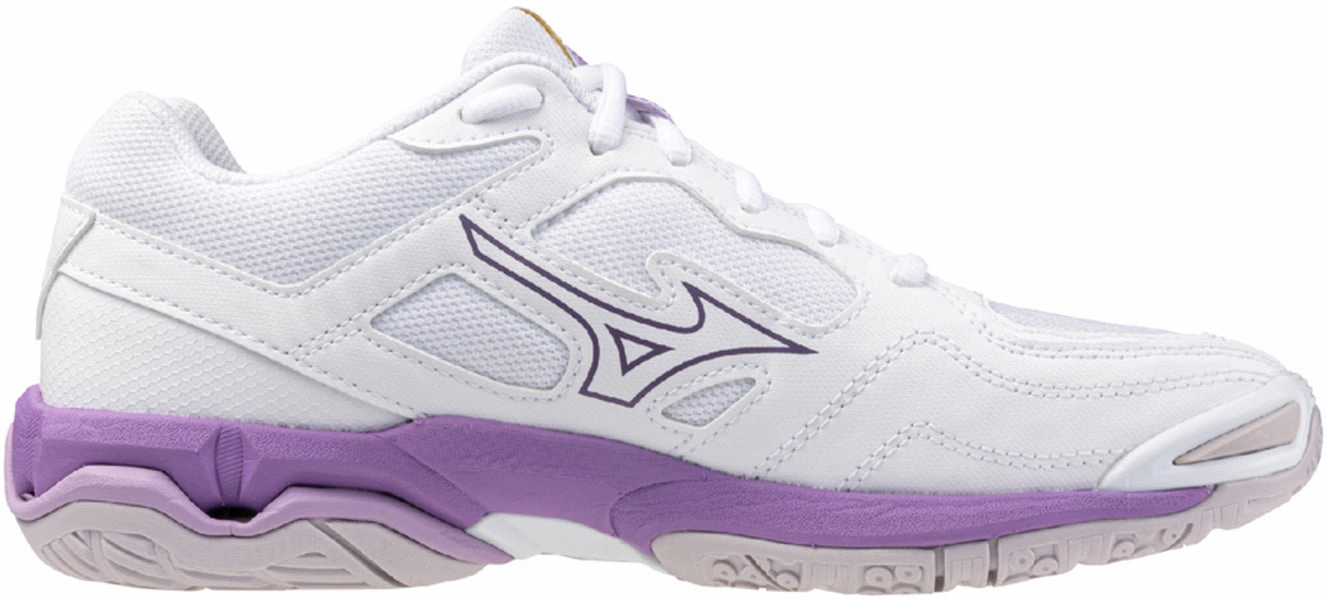 Mizuno Wave Phantom 3 Womens Court Shoes - White Performance Sneakers
