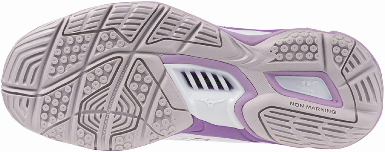 Mizuno Wave Phantom 3 Womens Court Shoes - White Performance Sneakers