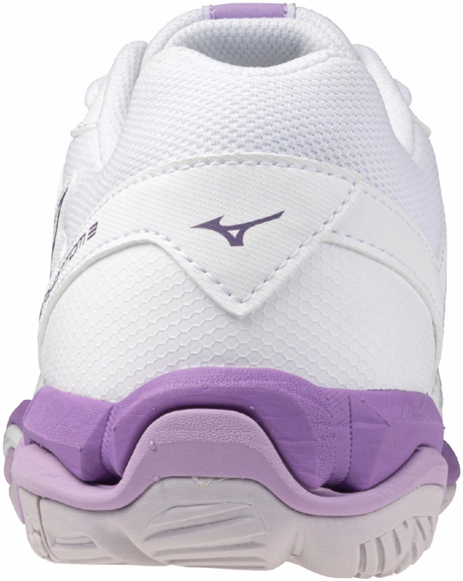 Mizuno Wave Phantom 3 Womens Court Shoes - White Performance Sneakers