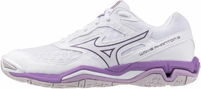 Mizuno Wave Phantom 3 Womens Court Shoes - White Mizuno performance sneakers for training