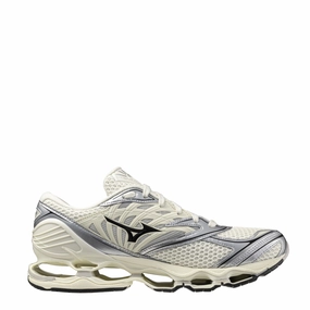 Mizuno Wave Prophecy LS Pristine / Black / Silver Mizuno shoe styles