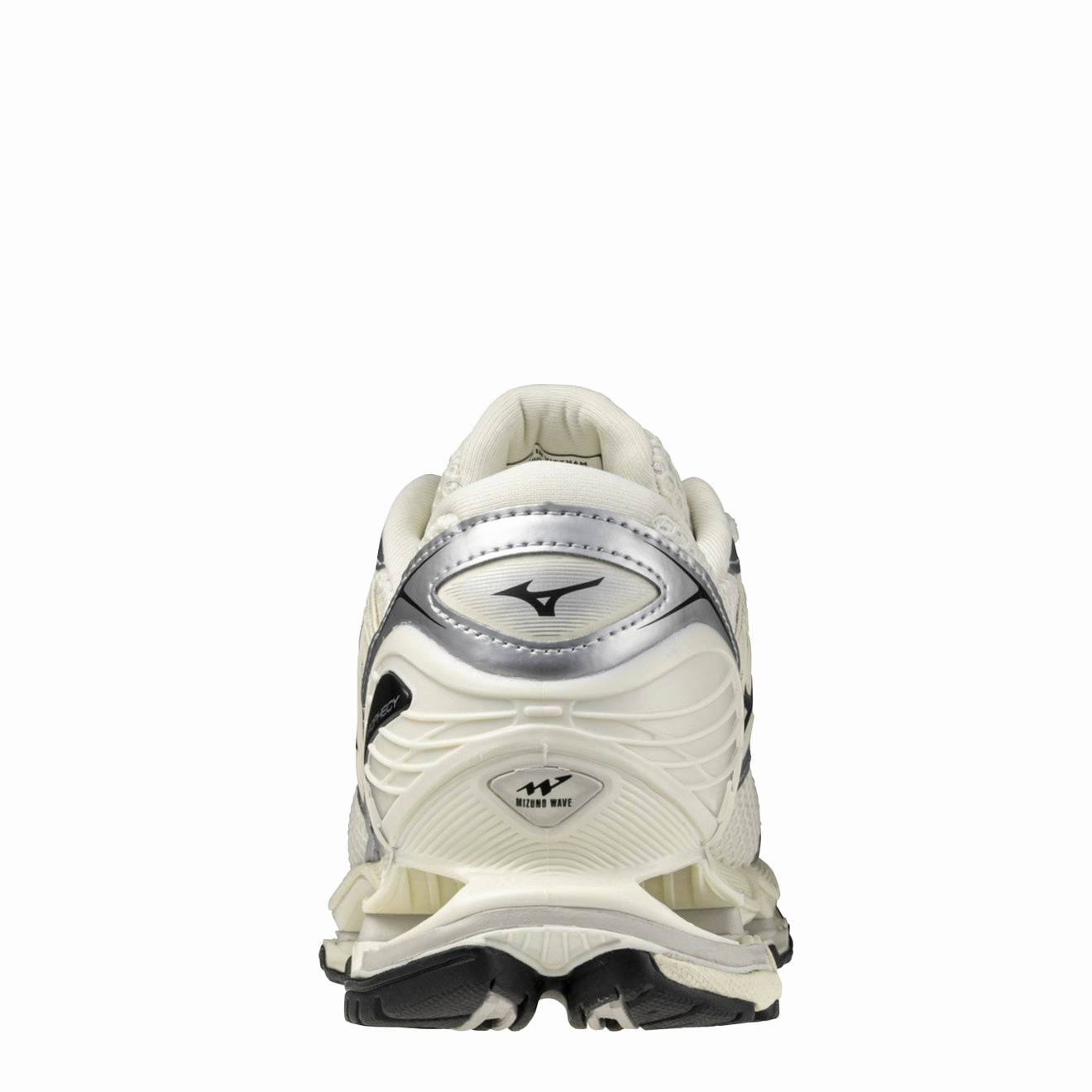Mizuno Wave Prophecy LS Pristine / Black / Silver Horizon Cushion Shoes