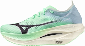 Mizuno Wave Rebellion Pro 3 Running Shoes - Green Mizuno footwear designs