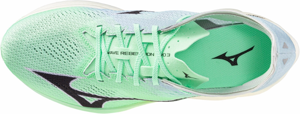 Mizuno Wave Rebellion Pro 3 Running Shoes - Green Advanced Sport Runners