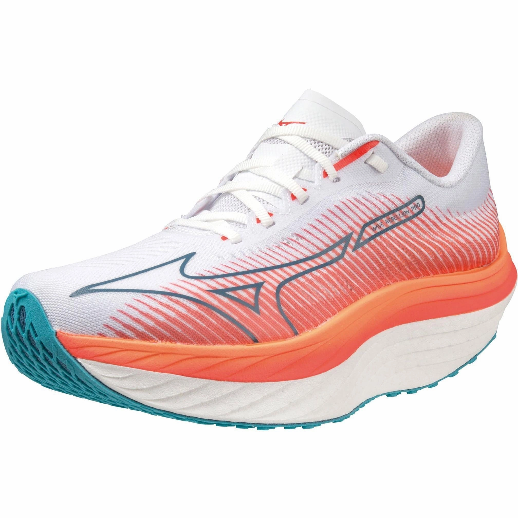 Mizuno Wave Rebellion Pro Mens Running Shoes - White Advanced Sport Runners