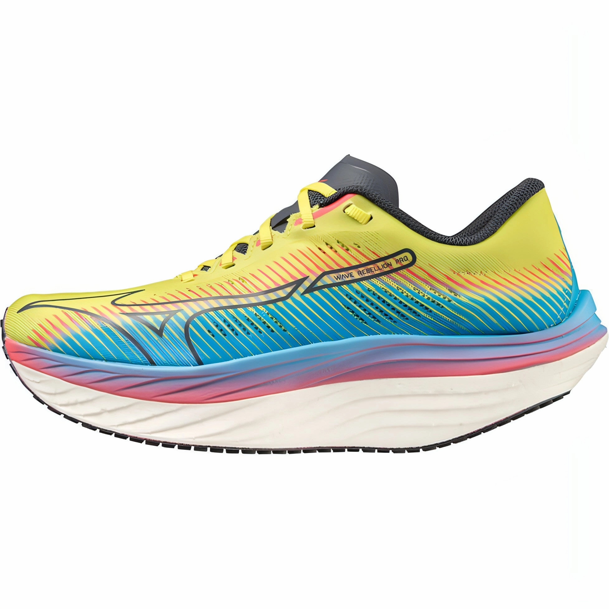 Mizuno Wave Rebellion Pro Mens Running Shoes - Yellow Mizuno footwear designs