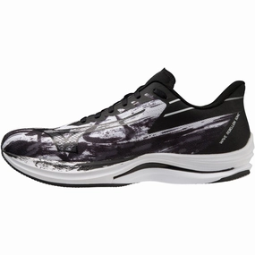 Mizuno Wave Rebellion Sonic Running Shoes - Black Mizuno footwear designs