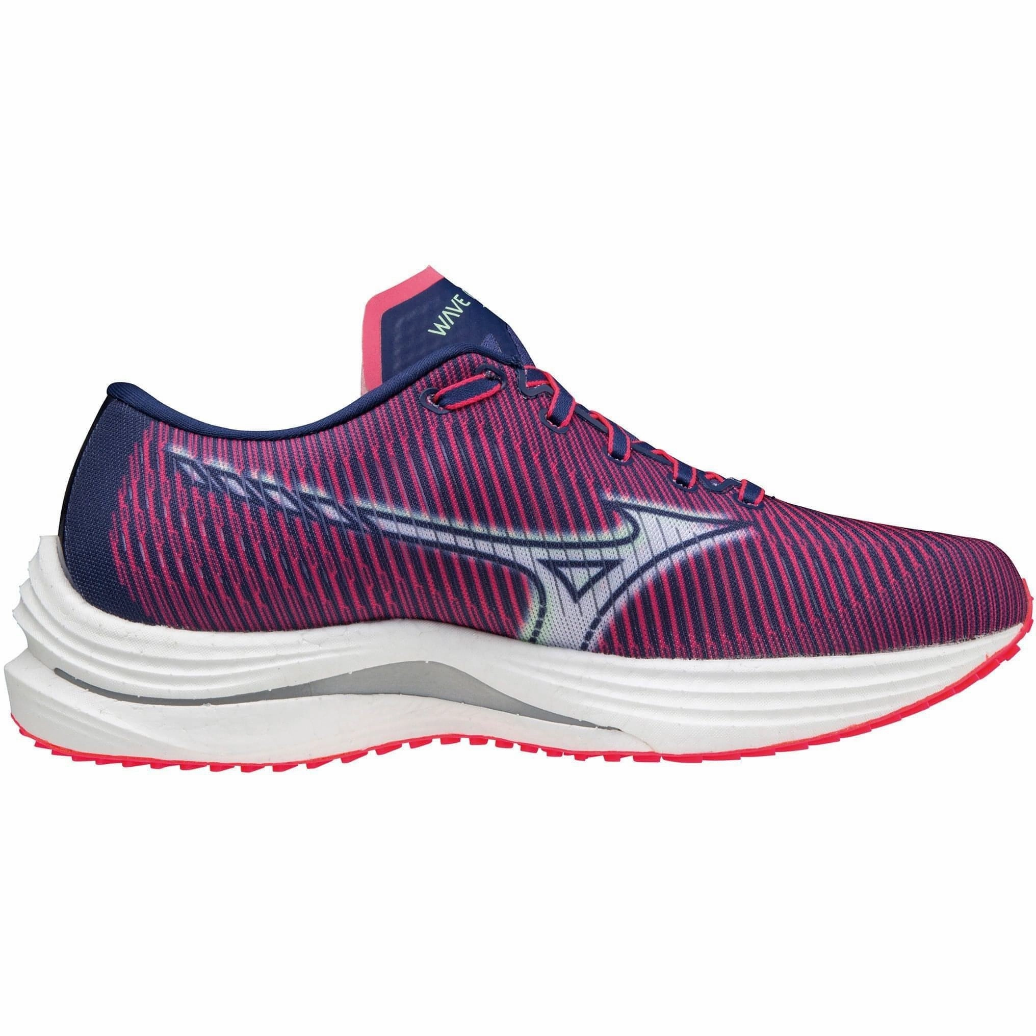 Mizuno Wave Rebellion Womens Running Shoes - Pink Advanced Sport Runners