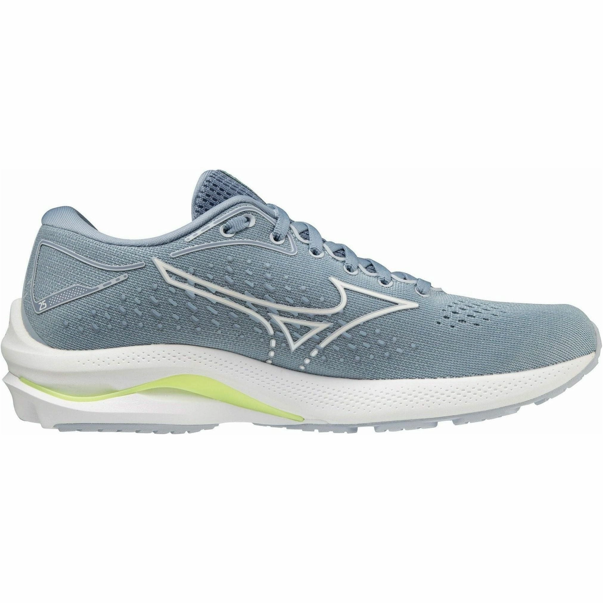 Mizuno Wave Rider 25 Womens Running Shoes - Blue Advanced Sport Runners