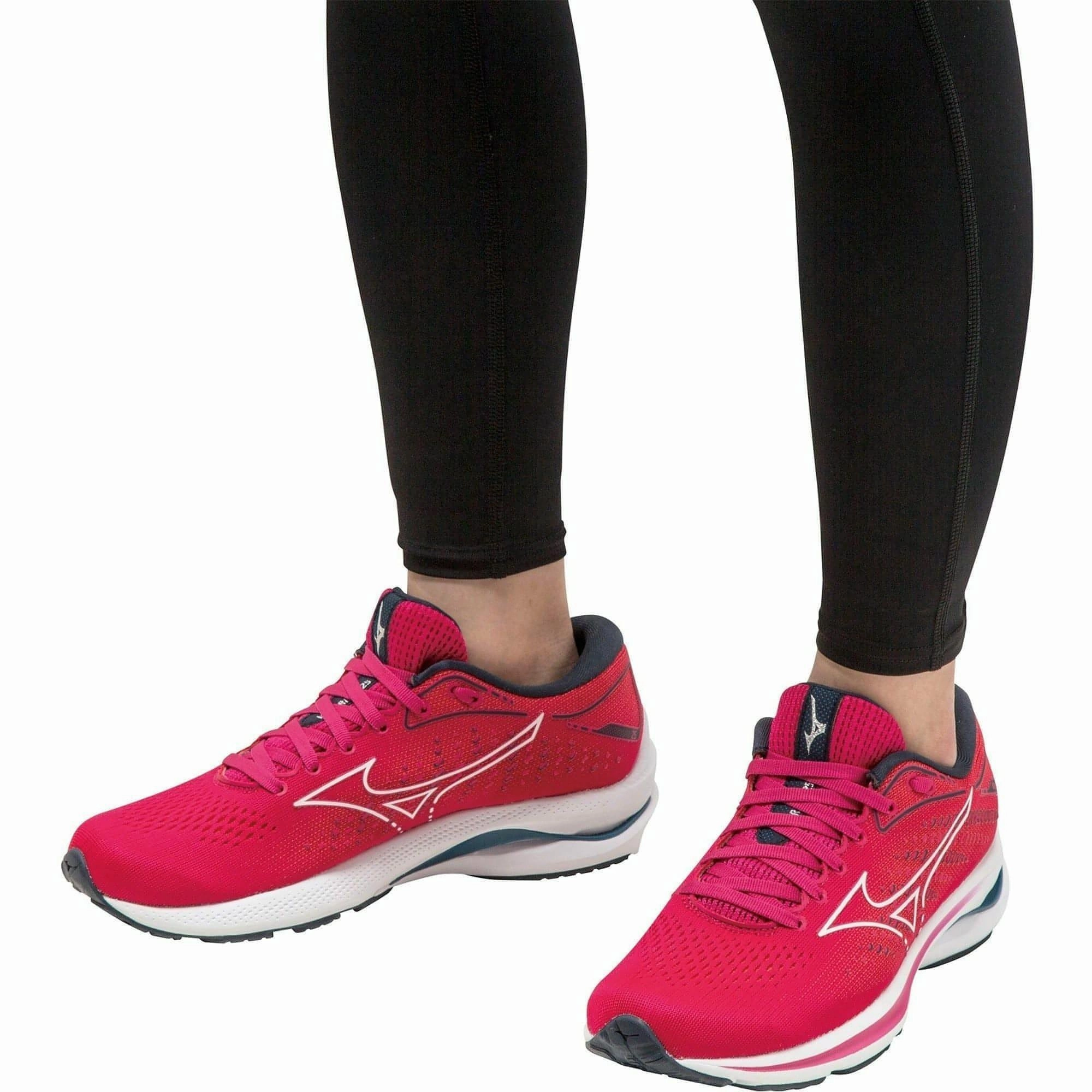 Mizuno Wave Rider 25 Womens Running Shoes - Pink Advanced Sport Runners