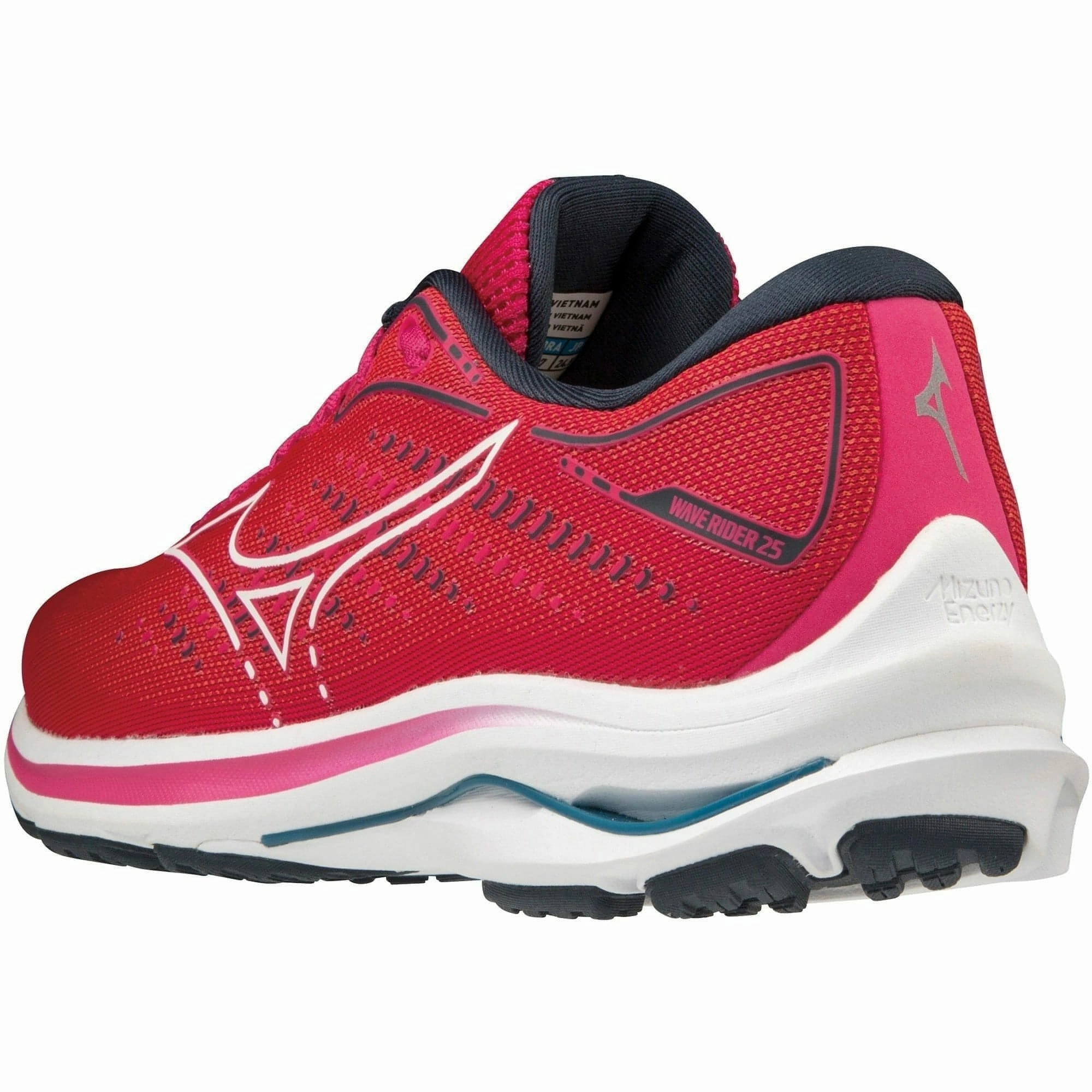 Mizuno Wave Rider 25 Womens Running Shoes - Pink Advanced Sport Runners