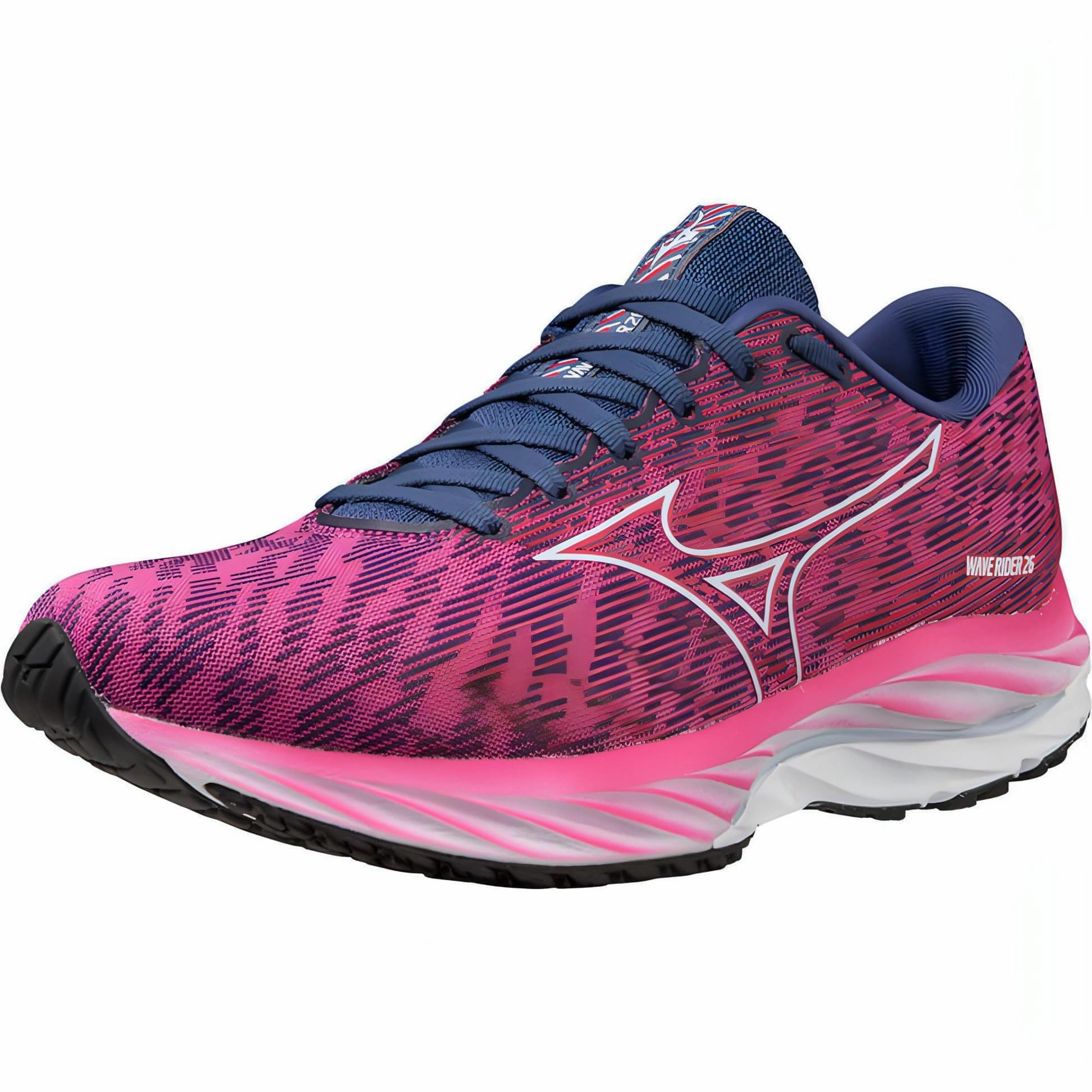 Mizuno Wave Rider 26 Womens Running Shoes - Pink Advanced Sport Runners