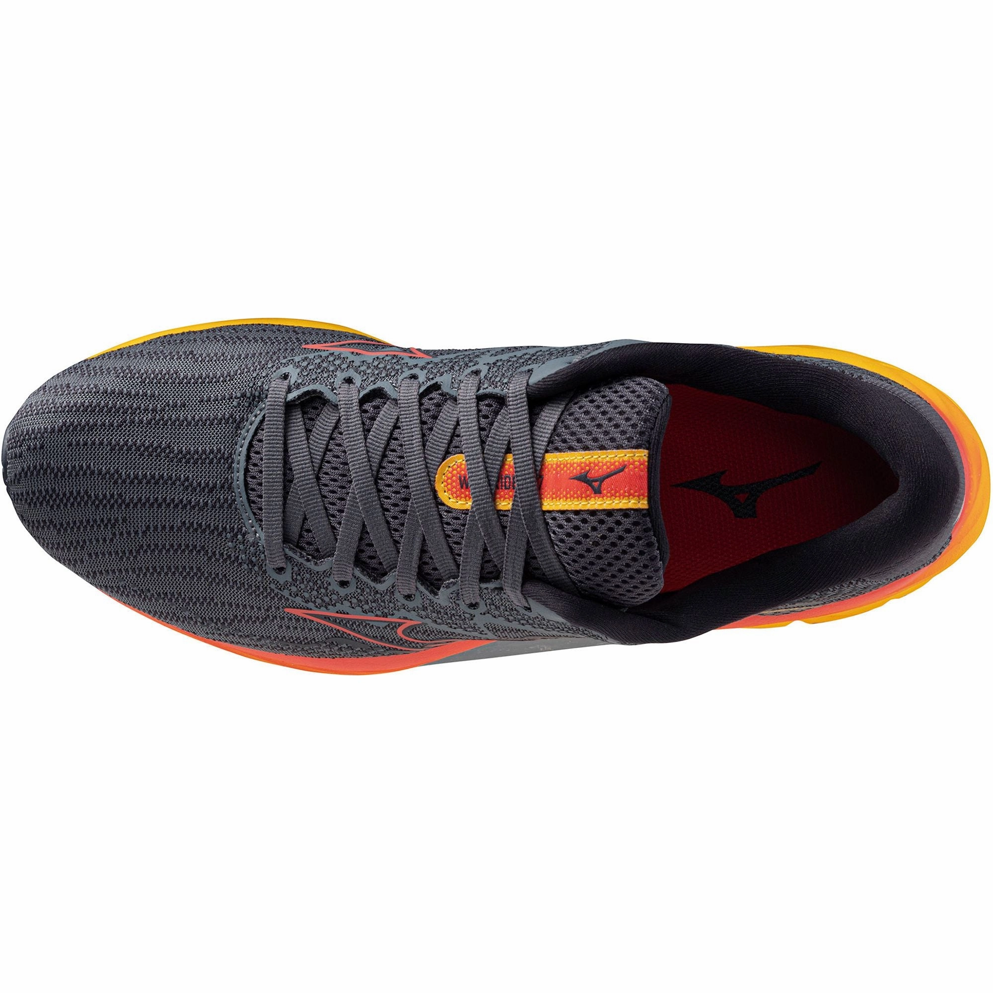 Mizuno Wave Rider 27 Mens Running Shoes - Grey Advanced Sport Runners