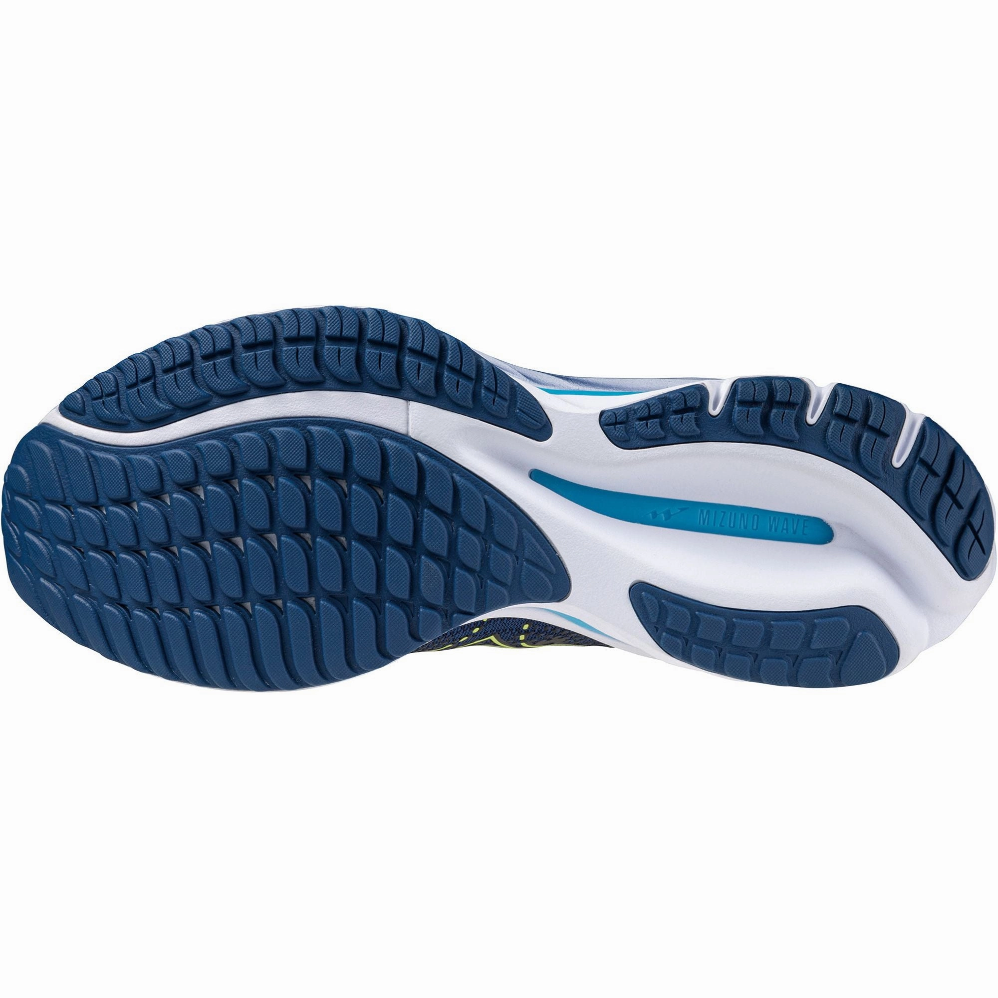 Mizuno Wave Rider 27 Mens Running Shoes - Navy Advanced Sport Runners