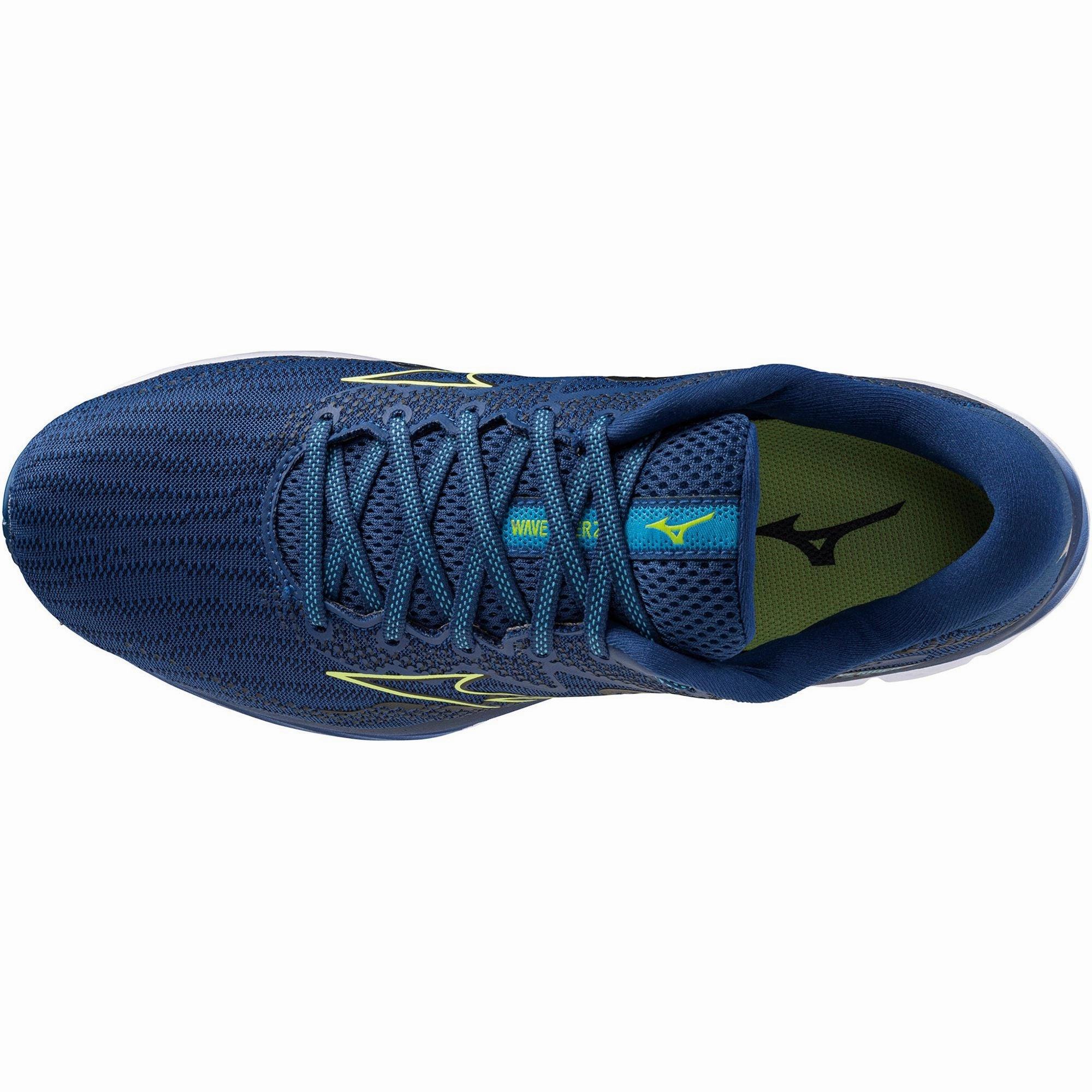 Mizuno Wave Rider 27 Mens Running Shoes - Navy Advanced Sport Runners