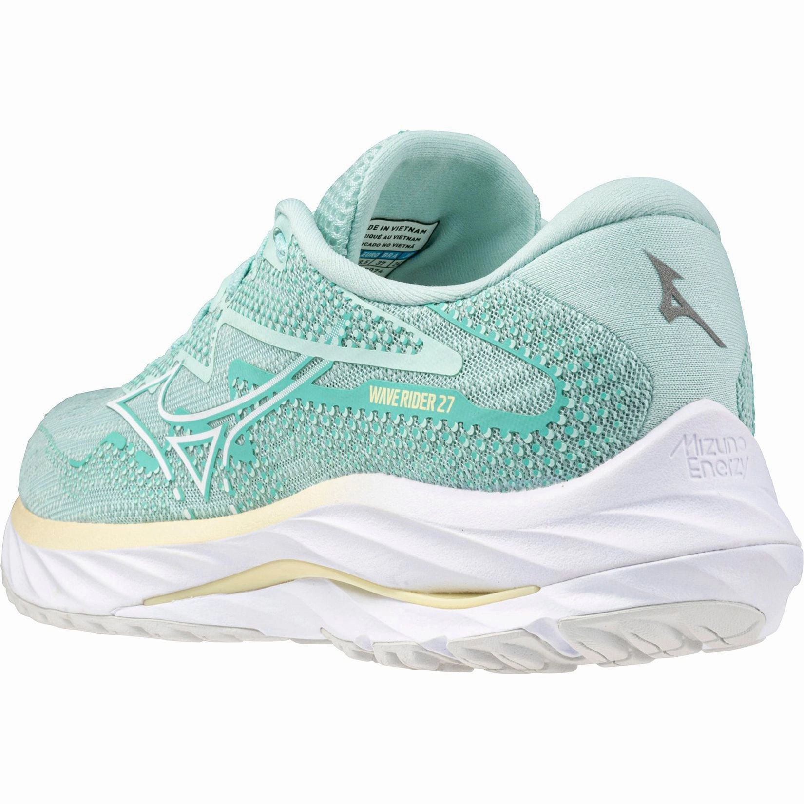 Mizuno Wave Rider 27 Womens Running Shoes - Green Advanced Sport Runners