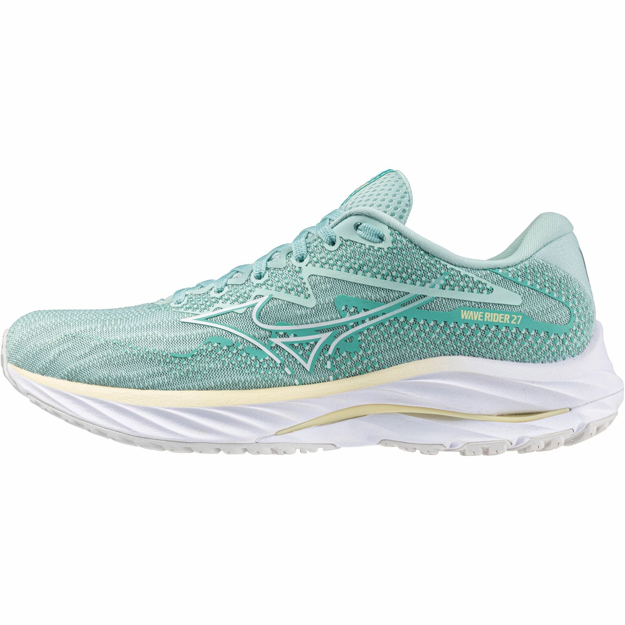 Mizuno Wave Rider 27 Womens Running Shoes - Green Mizuno footwear designs