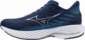 Mizuno Wave Rider 28 Mens Running Shoes - Blue Mizuno footwear designs
