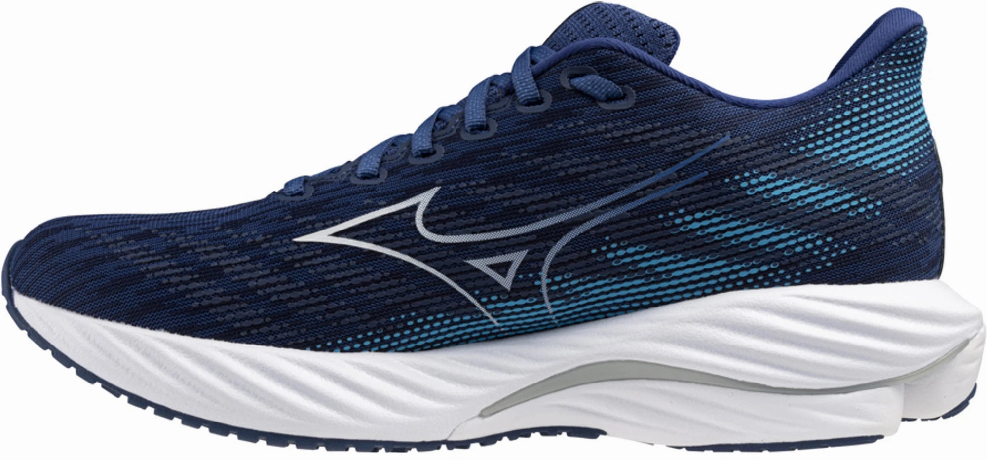 Mizuno Wave Rider 28 Mens Running Shoes - Blue Advanced Sport Runners
