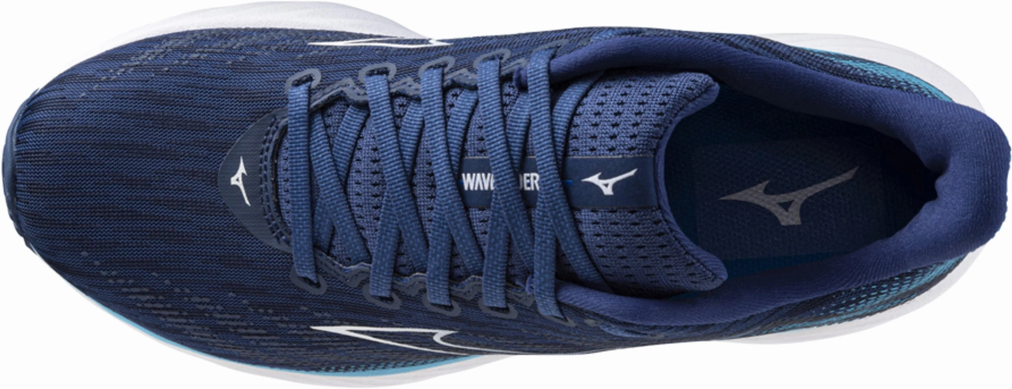 Mizuno Wave Rider 28 Mens Running Shoes - Blue Advanced Sport Runners