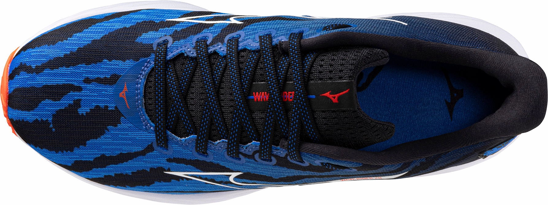 Mizuno Wave Rider 28 Mens Running Shoes - Blue Performance Sneakers