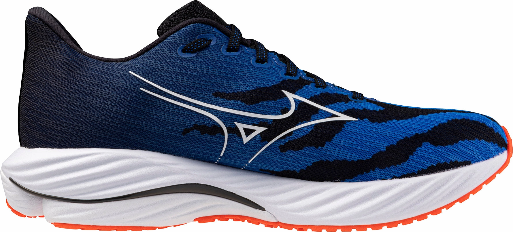 Mizuno Wave Rider 28 Mens Running Shoes - Blue Performance Sneakers