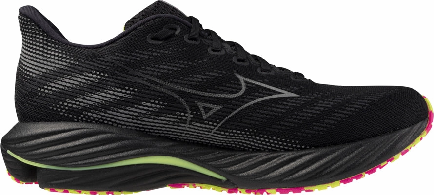 Mizuno Wave Rider 28 Running Shoes - Black Advanced Sport Runners