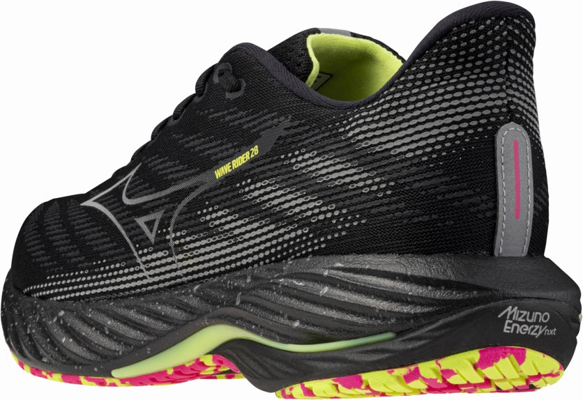 Mizuno Wave Rider 28 Running Shoes - Black Advanced Sport Runners