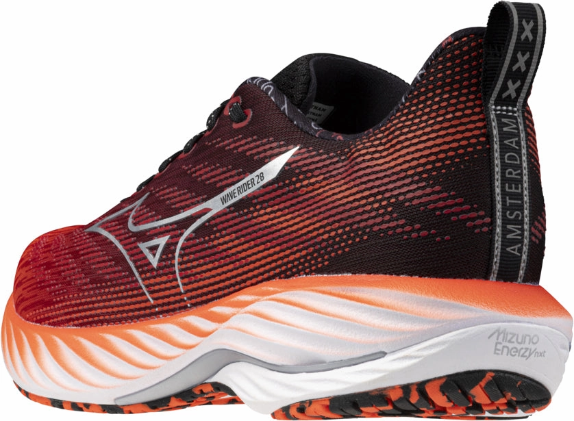 Mizuno Wave Rider 28 Running Shoes - Red Advanced Sport Runners