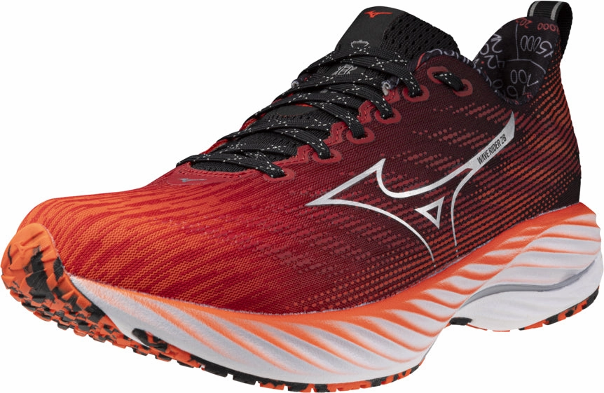 Mizuno Wave Rider 28 Running Shoes - Red Advanced Sport Runners