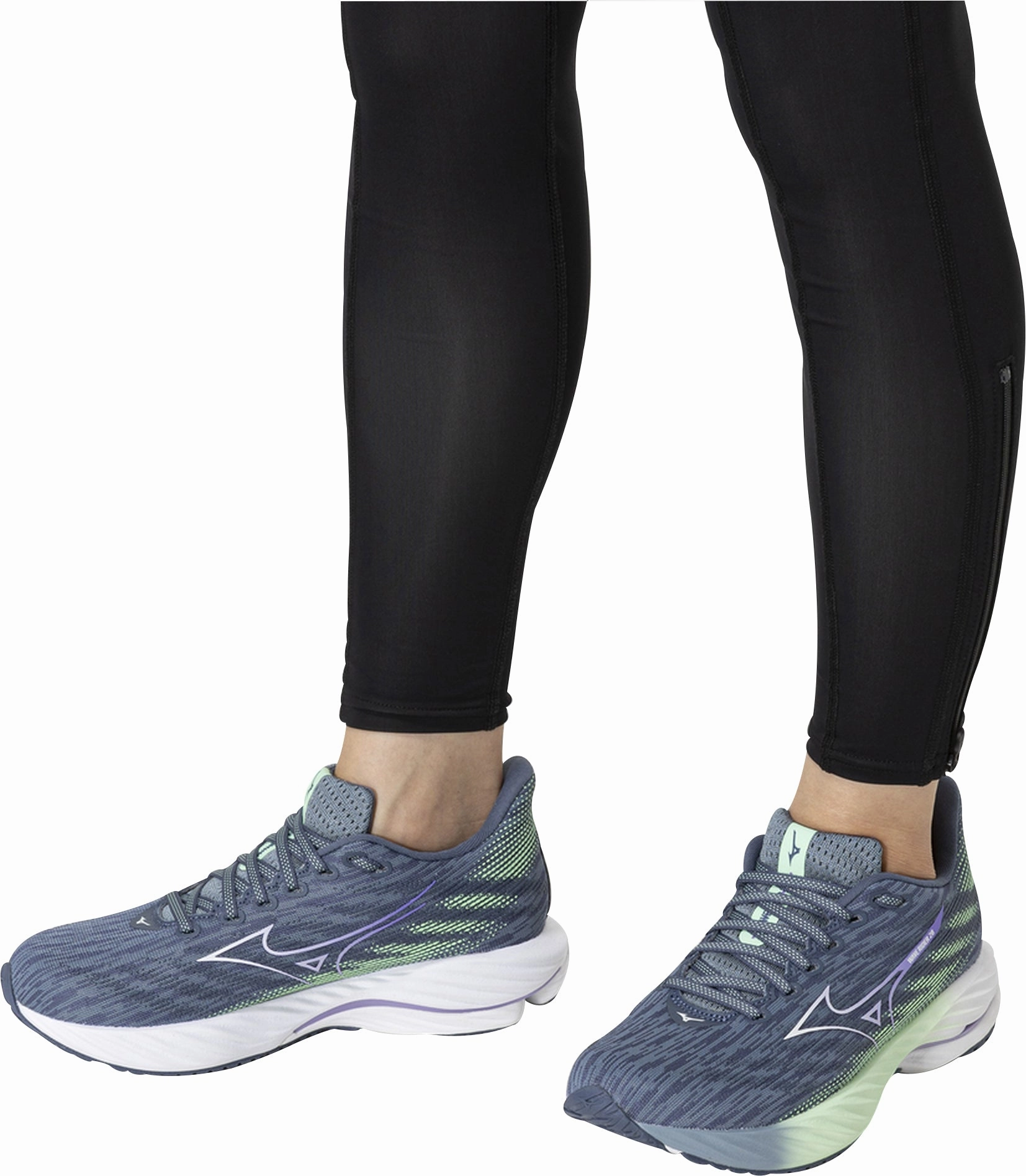 Mizuno Wave Rider 28 Womens Running Shoes - Blue Advanced Sport Runners