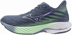 Mizuno Wave Rider 28 Womens Running Shoes - Blue Mizuno footwear designs