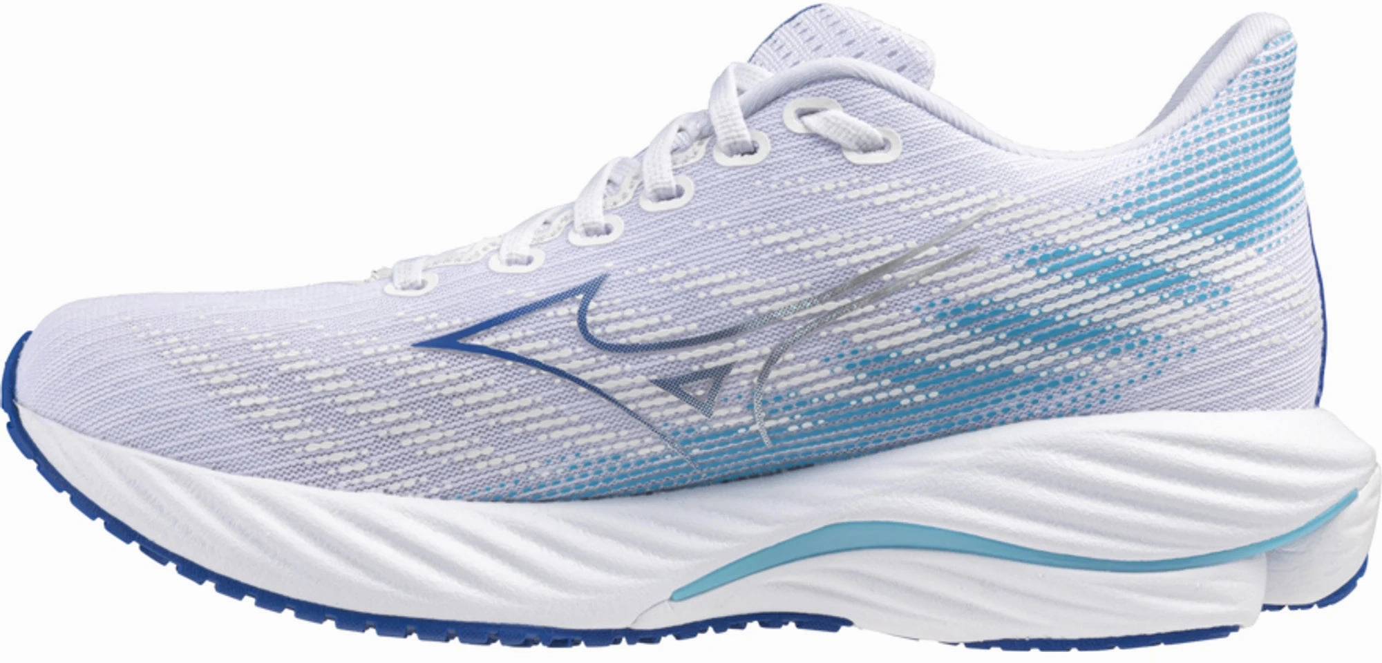 Mizuno Wave Rider 28 Womens Running Shoes - White Advanced Sport Runners