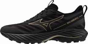 Mizuno Wave Rider GORE-TEX 2 Mens Trail Running Shoes - Black Mizuno footwear designs