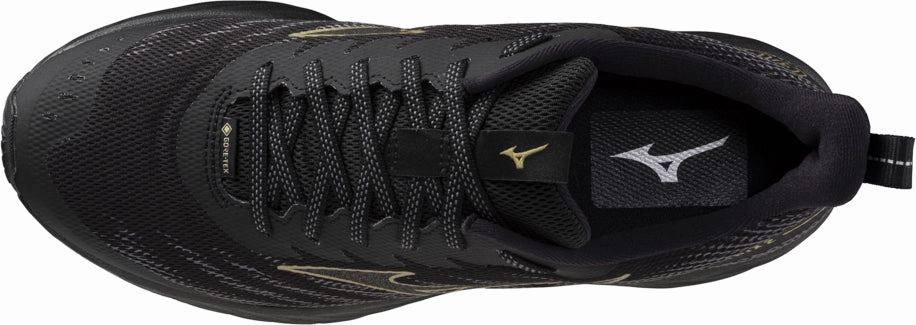 Mizuno Wave Rider GORE-TEX 2 Mens Trail Running Shoes - Black Advanced Sport Runners