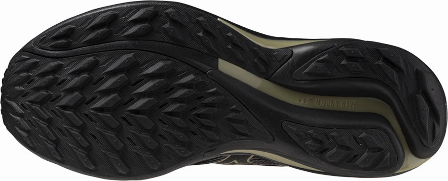 Mizuno Wave Rider GORE-TEX 2 Mens Trail Running Shoes - Black Advanced Sport Runners