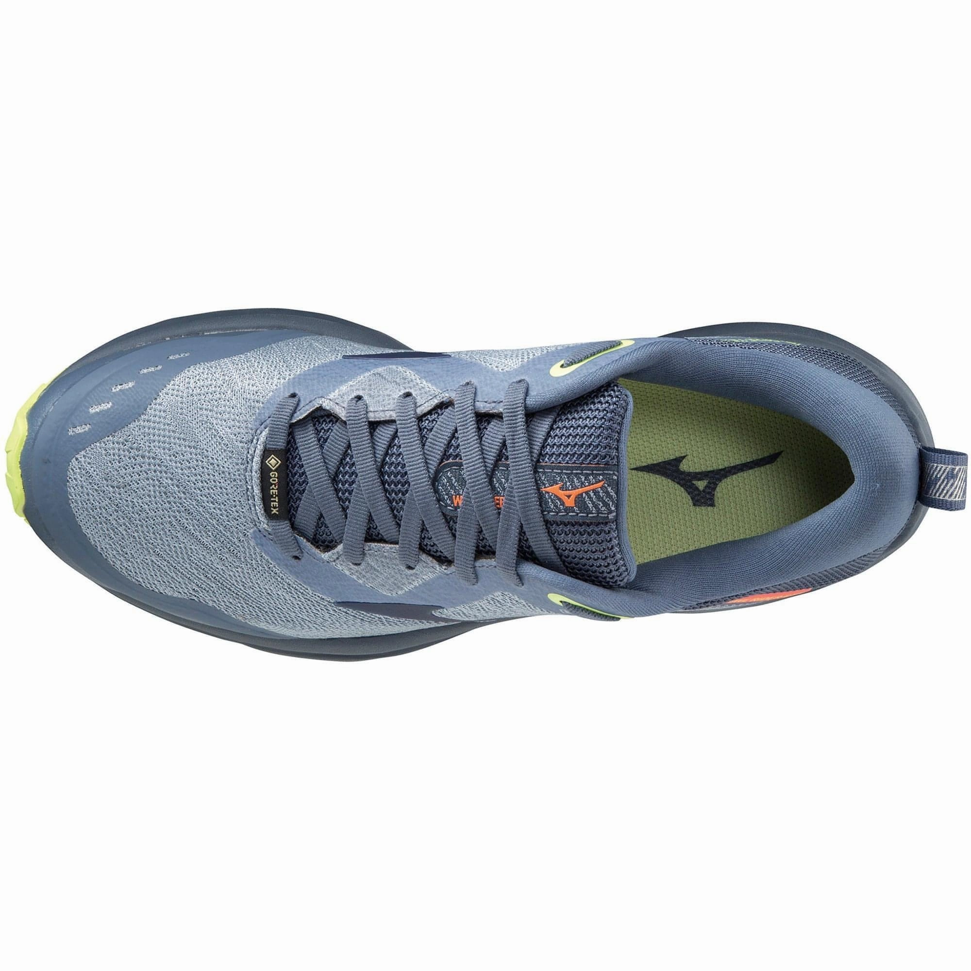 Mizuno Wave Rider GORE-TEX Womens Running Shoes - Blue Advanced Sport Runners