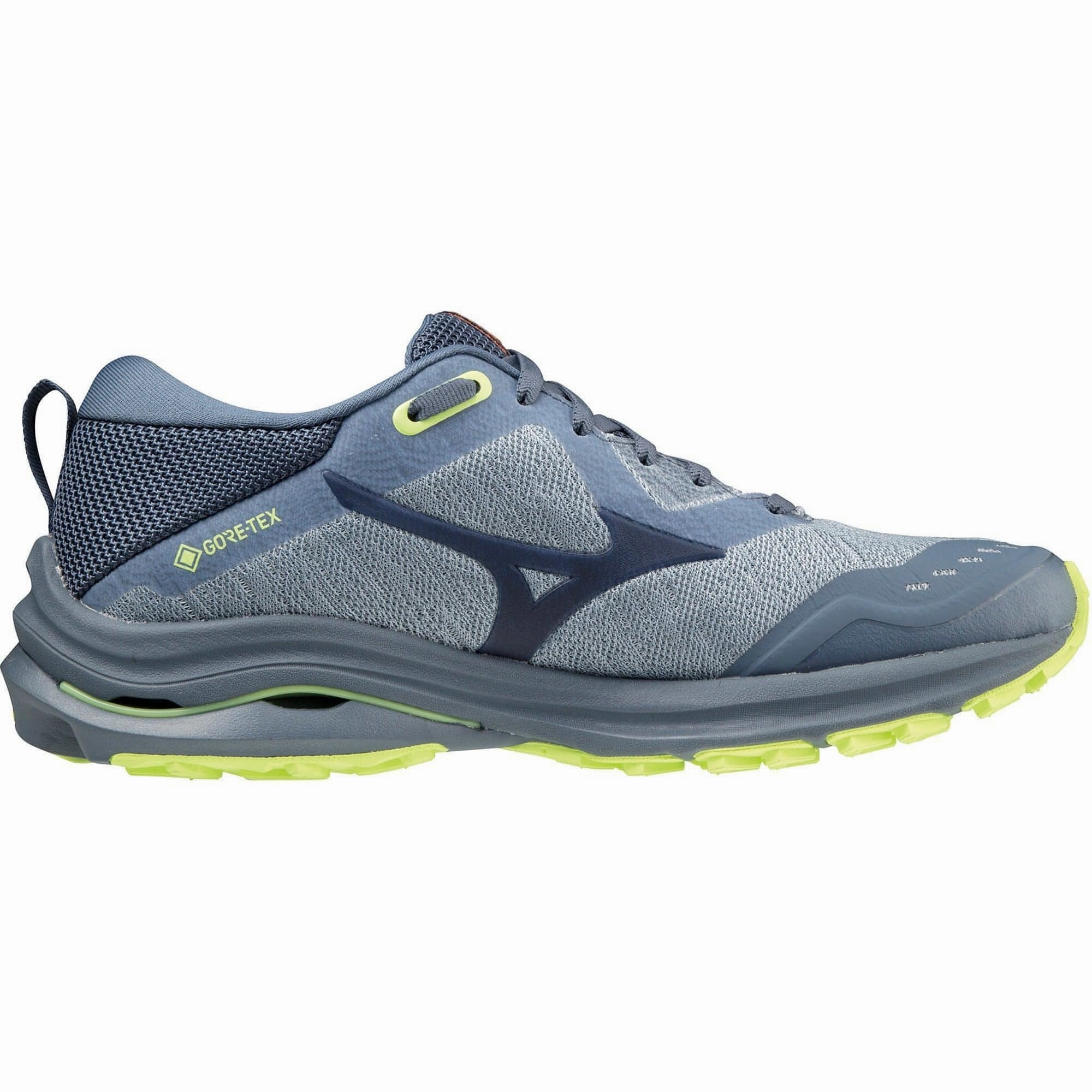 Mizuno Wave Rider GORE-TEX Womens Running Shoes - Blue Advanced Sport Runners