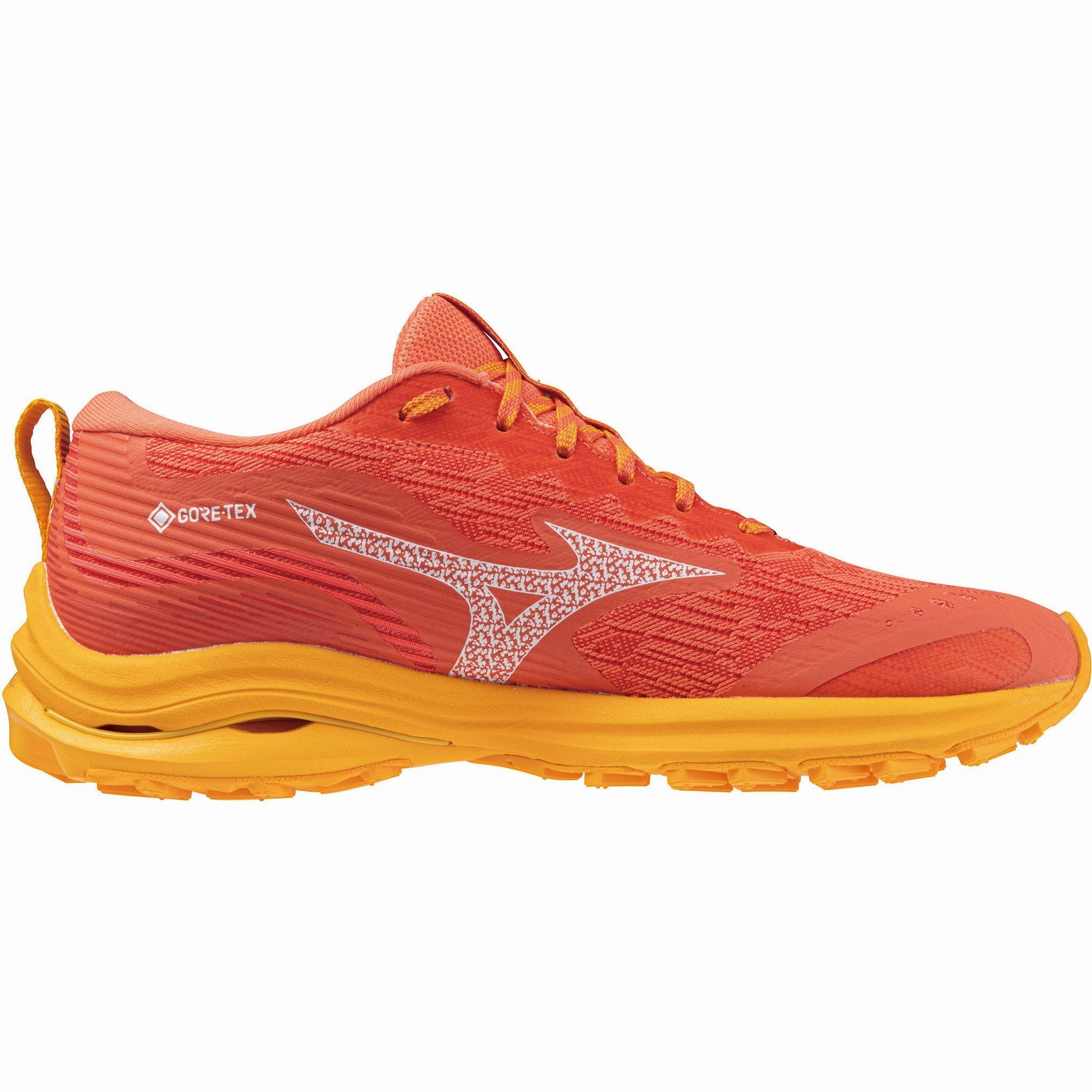 Mizuno Wave Rider GORE-TEX Womens Running Shoes - Orange Advanced Sport Runners