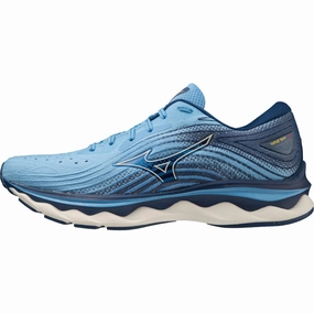 Mizuno Wave Sky 6 Mens Running Shoes - Blue Mizuno footwear designs